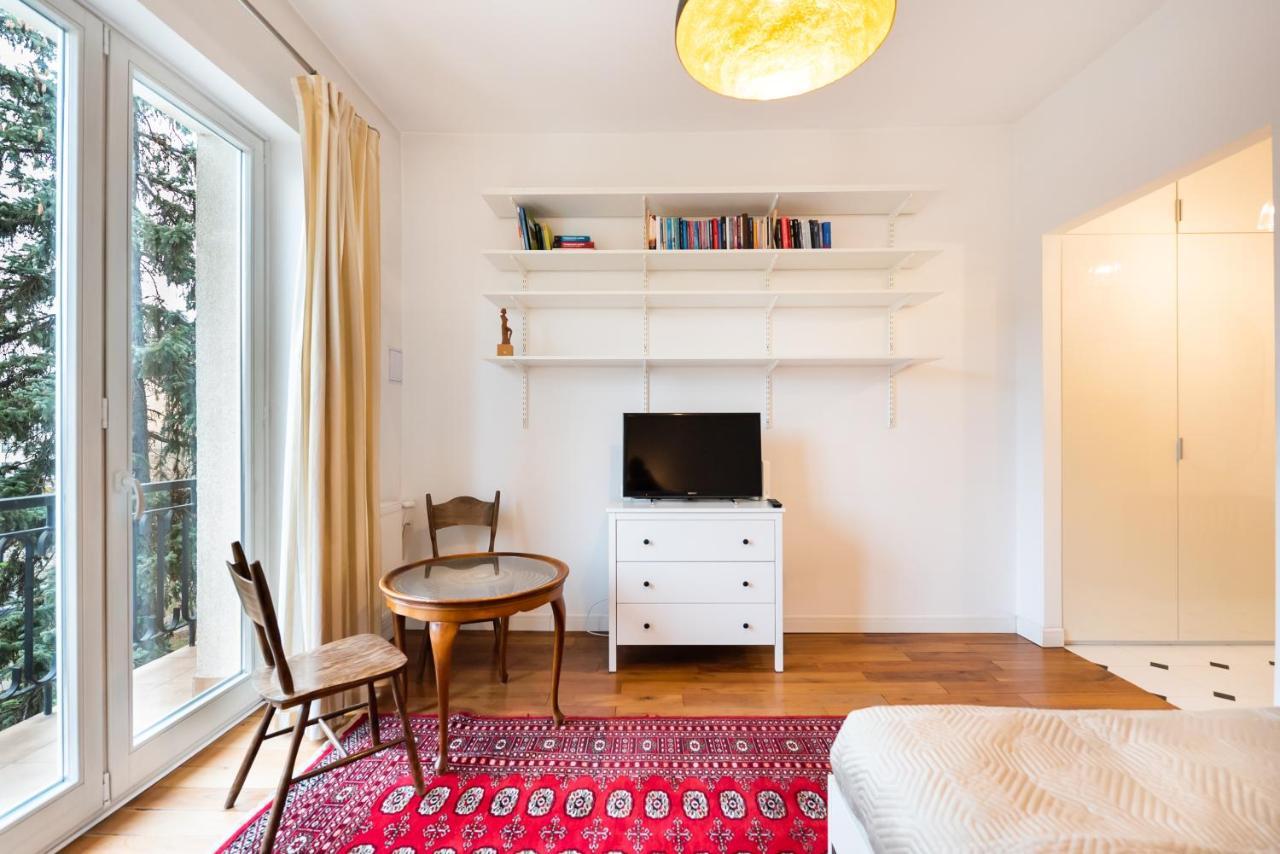 Park Arkadia Retro Studio Apartment วอร์ซอ ภายนอก รูปภาพ